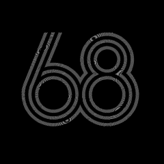 P68 Black Logo
